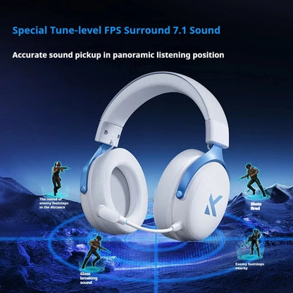 Original MCHOSE V9 PRO Music Esports Gaming Headphones 3-mode Wireless Noise Reduction Mic Customized Head-mounted