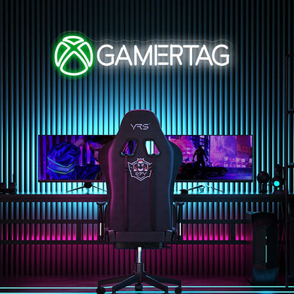 Gamer Neon Sign Custom Name Gamer Neon Light Personalized Led Neon Letters Own Name Game Room Wall Bedroom Decoration Boy Gifts