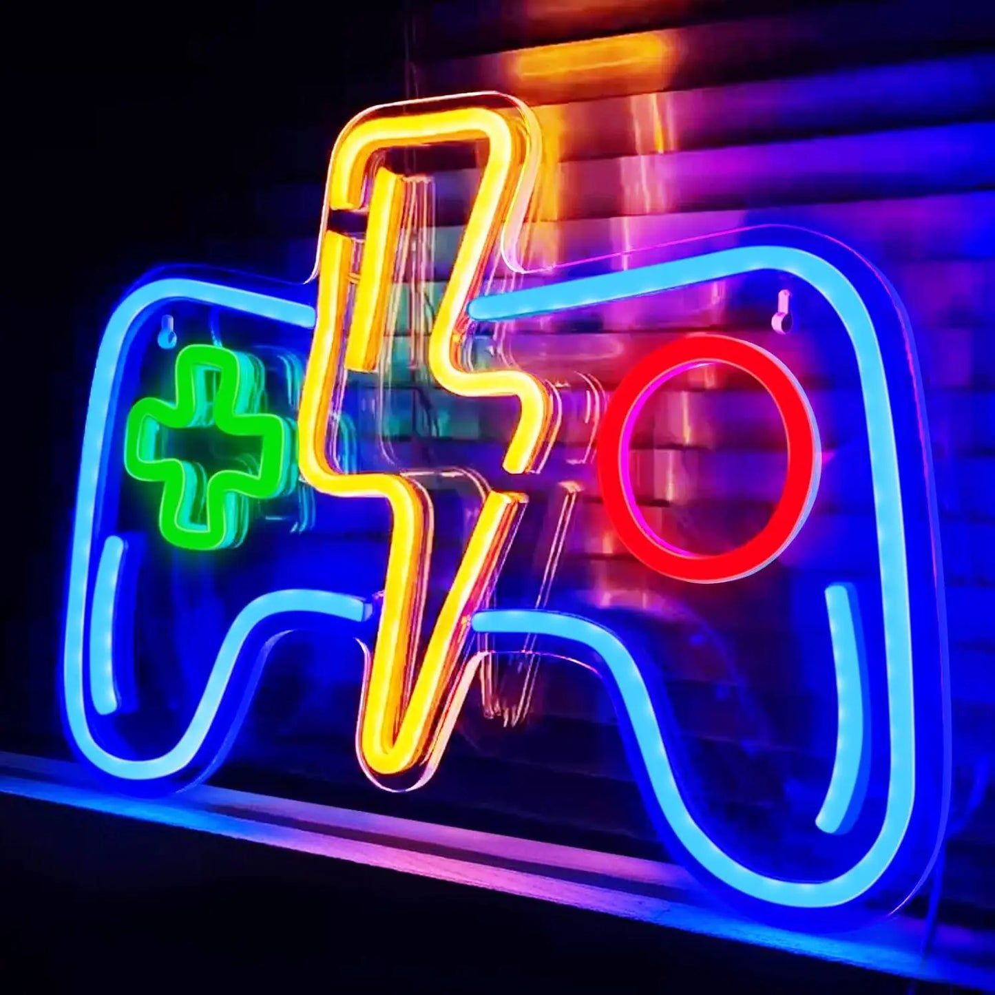 Gamer Neon Sign Game Controller LED Neon Light Sign for Party Man Cave Room Decor  Best Gamer Gifts for Boys Kids Night Light