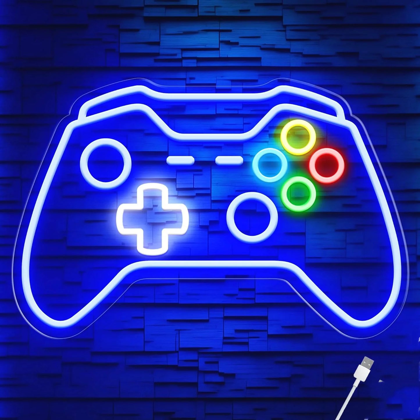 Gamer Neon Sign Game Controller LED Neon Light Sign for Party Man Cave Room Decor  Best Gamer Gifts for Boys Kids Night Light