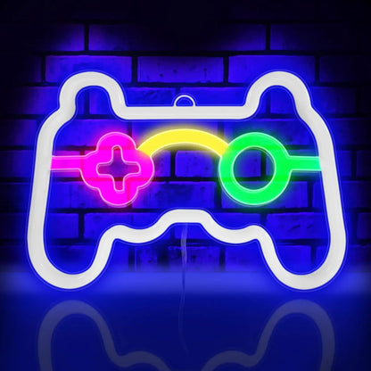 Gamer Neon Sign Game Controller LED Neon Light Sign for Party Man Cave Room Decor  Best Gamer Gifts for Boys Kids Night Light