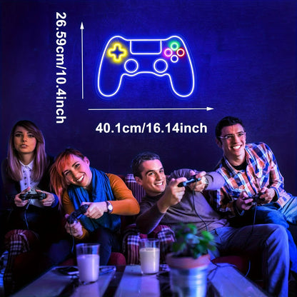 Gamer Neon Sign Game Controller LED Neon Light Sign for Party Man Cave Room Decor  Best Gamer Gifts for Boys Kids Night Light